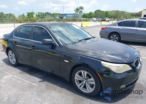 2010 BMW 528I from USA, damaged, VIN WBANU5C53AC126476